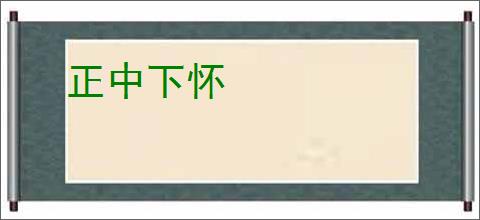 正中下怀