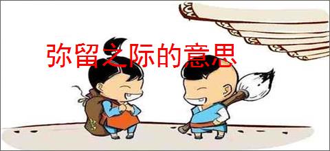 弥留之际的意思