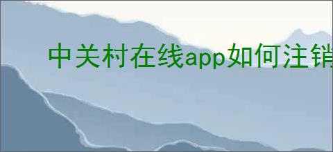 中关村在线<strong>APP</strong>如何注销账号