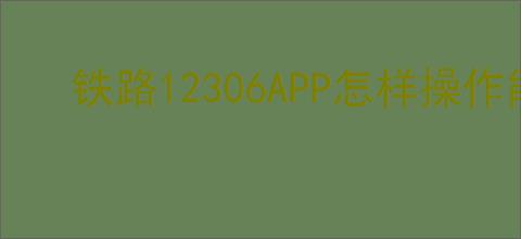 铁路12306<strong>APP</strong>怎样操作能查看乘车二维码