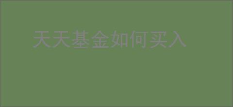 天天基金如何买入